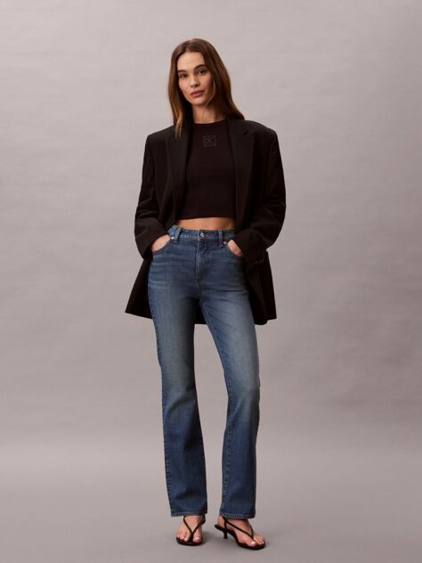 Denim Skinny Bootcut Jeans  Women