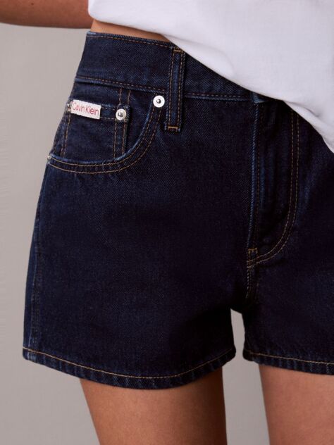 Denim Denim Mini Shorts  Women