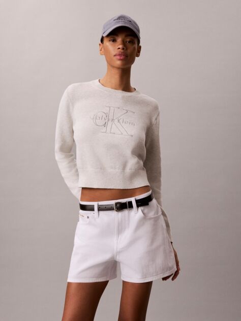 Beige Monologo Outline Jumper  Women