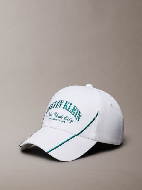 White UV Twill Heritage Logo Adjustable Cap  Women