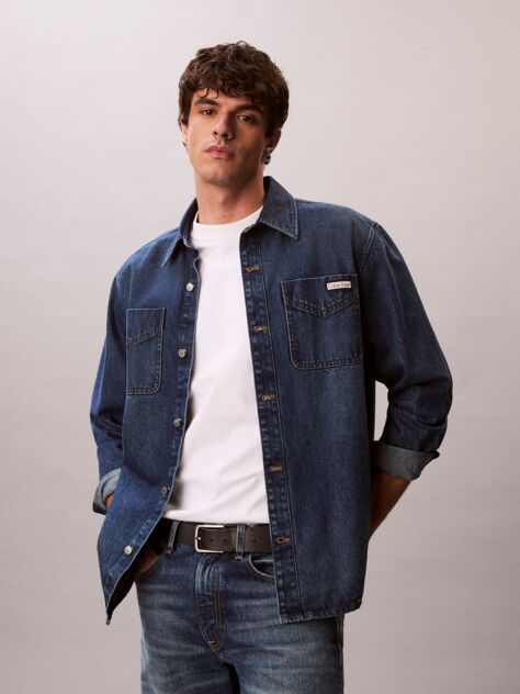 Denim 90s Denim Overshirt  Men