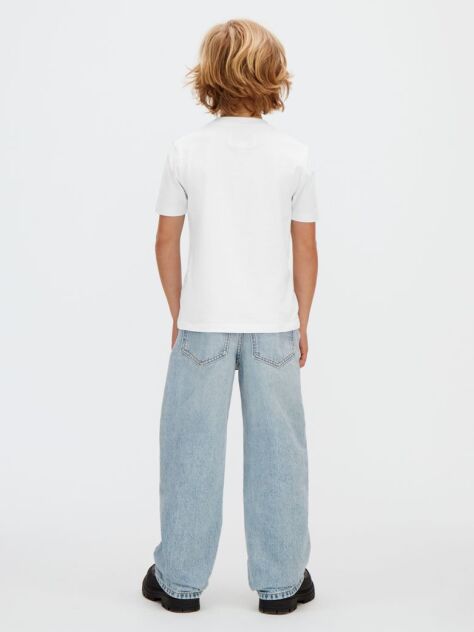 White Kids' Logo T-shirt  Kids Unisex
