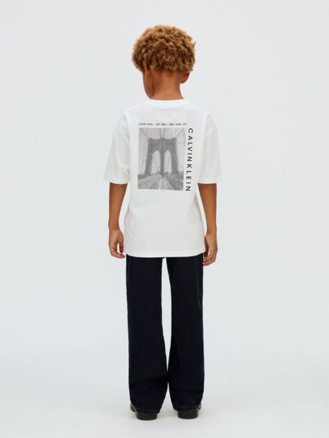 White Back Graphic T-shirt  Boys