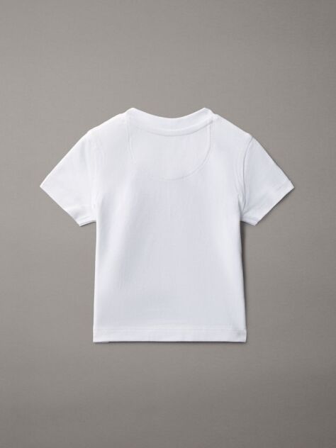 White Newborn Logo T-shirt  Newborn