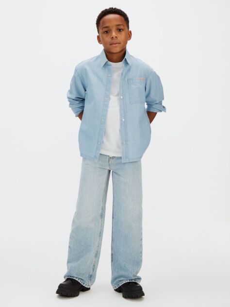 Denim Υφασμάτινο Πουκάμισο Chambray  Αγόρι