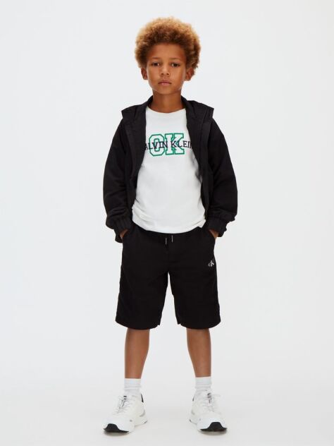Black Parachute Shorts  Boys