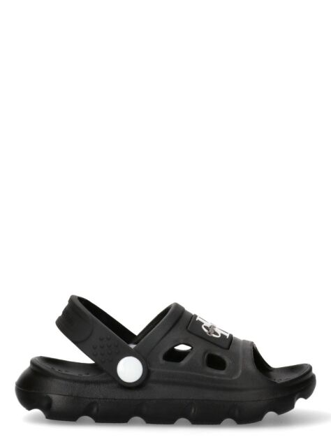 Black Kids Velcro Sandals  Kids Unisex