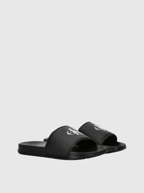 Black Kids Signature Logo Sliders  Kids Unisex