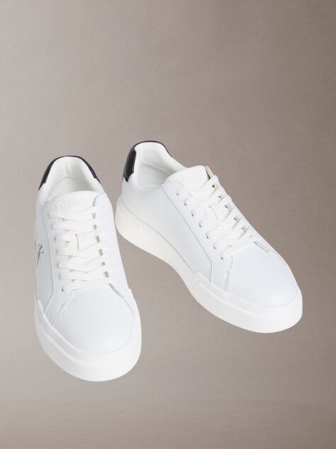 Λευκό Δερμάτινα Sneakers NYC   Άνδρας
