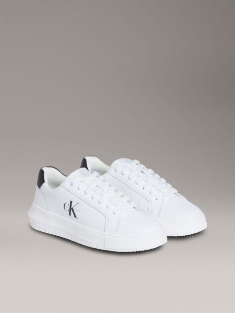 Λευκό Δερμάτινα Sneakers  Γυναίκα