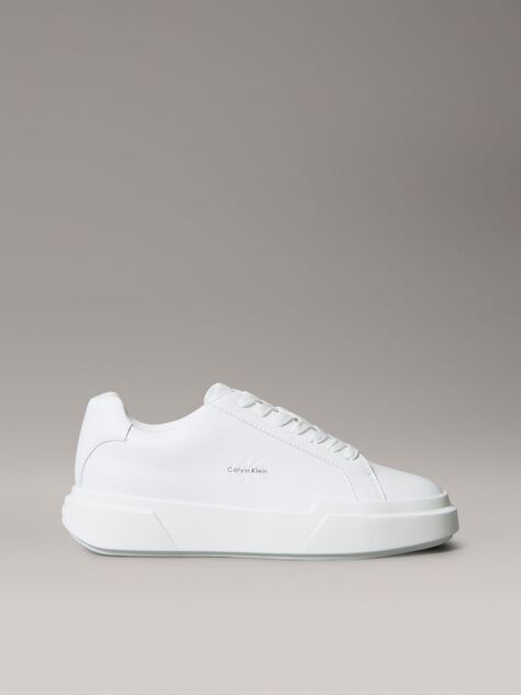 Λευκό Δερμάτινα NYC Sneakers  Γυναίκα