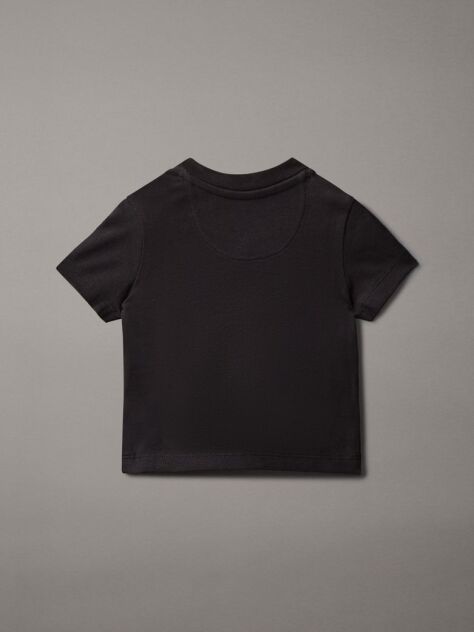 Black Newborn Varsity Logo T-shirt  Newborn