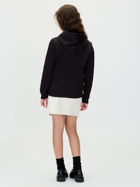 Black Kids' Relaxed Hoodie  Kids Unisex