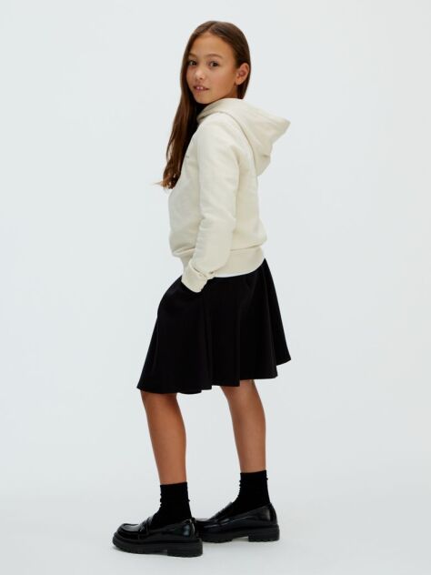 Grey Kids' Relaxed Hoodie  Kids Unisex