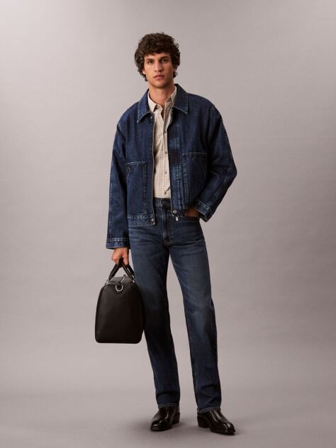 Denim Τζιν Σε Ίσια Κανονική Γραμμή  Άνδρας