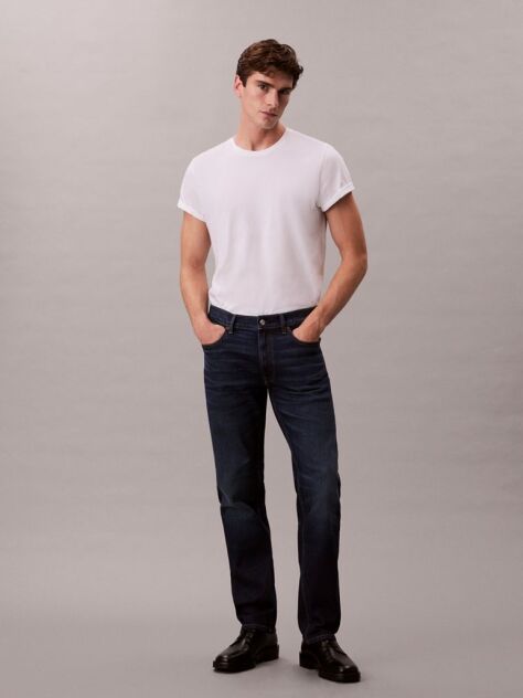Denim Τζιν Slim Σε Ίσια Γραμμή  Άνδρας