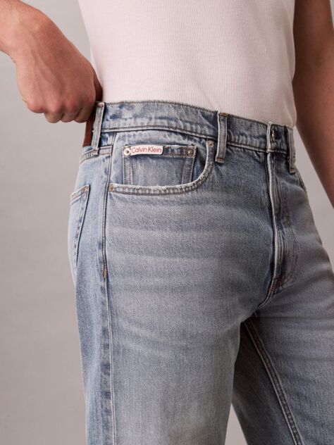 Denim Τζιν Με Ίσια Γραμμή  Άνδρας