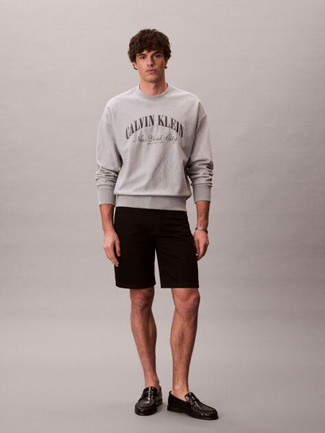 Black 90s Classic Shorts  Men