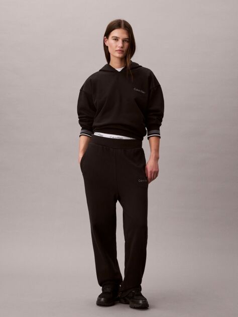 Black French Terry Joggers  Women