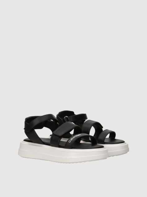 Black Velcro Sandal  Girls