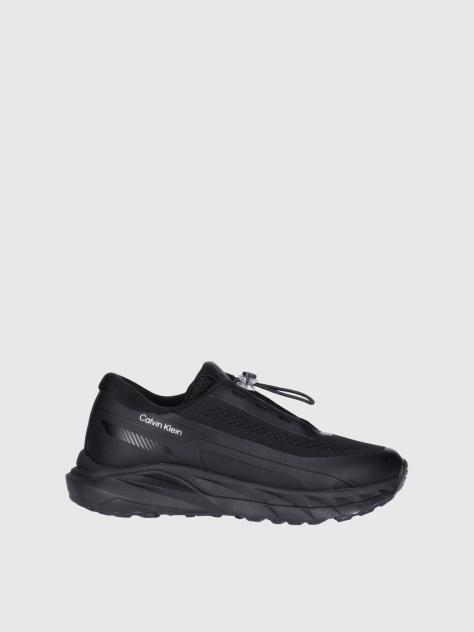 Black Low Cut Lace-Up Sneaker  Kids Unisex