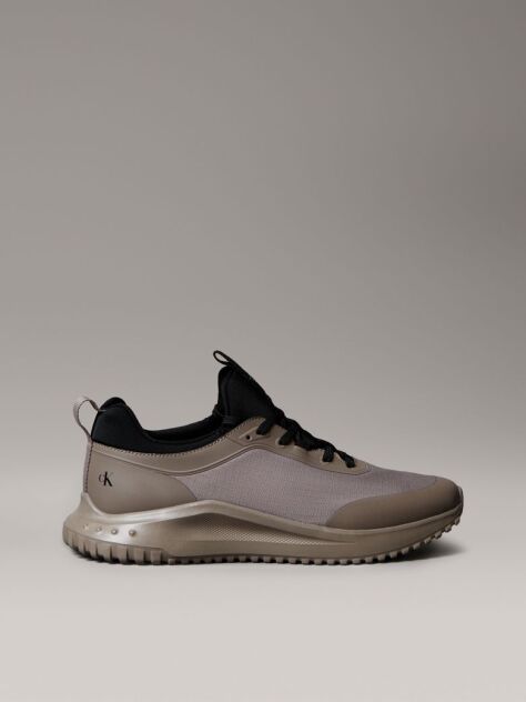 Multi Sneakers Με Κορδόνια Και Συνδιασμό Υφασμάτων  Άνδρας