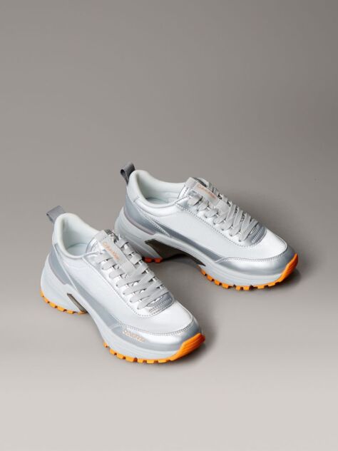 Ασημί Trailblazer — Λαμπερά Sneakers Για Τρέξιμο  Γυναίκα