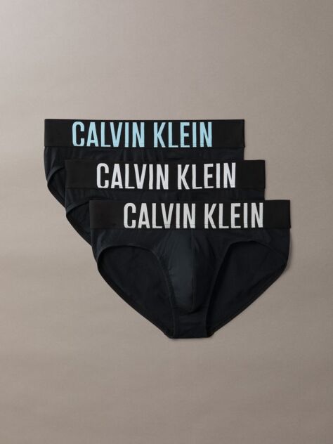 Black 3 Pack Briefs - Intense Power  Men