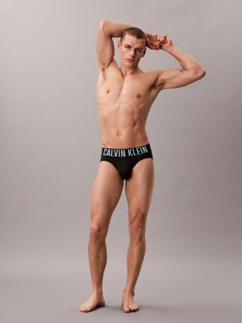 Black 3 Pack Briefs - Intense Power  Men