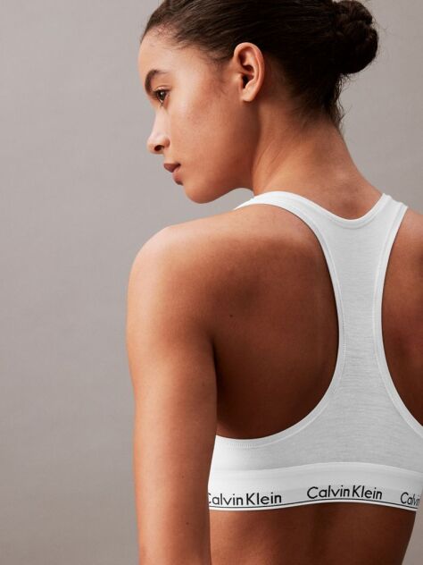White Bralette - Modern Cotton  Women