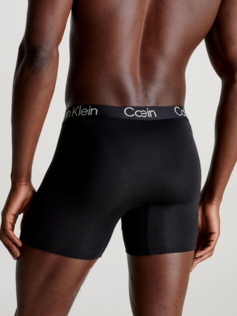 Black 3 Pack Boxer Briefs - Ultra Soft Modern  Men