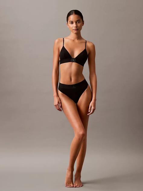Black Thong - CK Established  Women