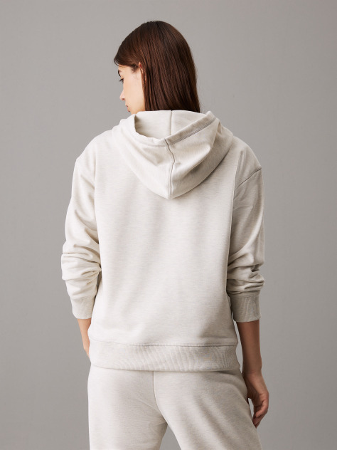 Γκρι Hoodie Από Βαμβακερό Terry  Γυναίκα