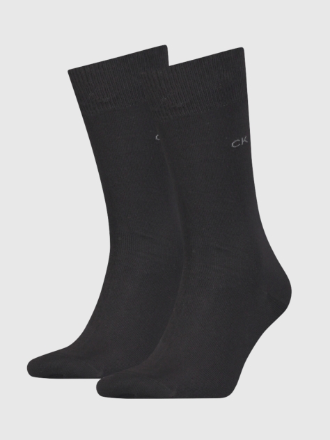 Black CK Men Sock 2P  Men