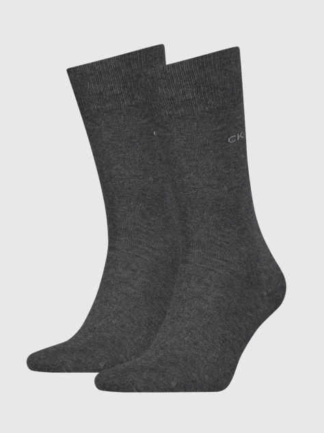 Grey CK Men Sock 2P  Men