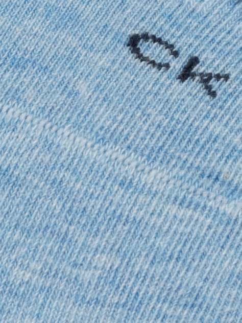 Blue Calvin Klein Low-Cut Logo Women's Footie 2 pack  Women