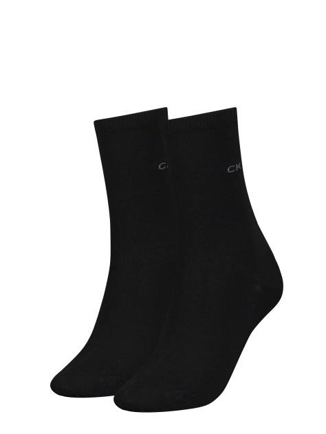 Black CK Women Sock 2P  Women