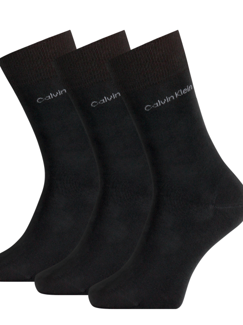 Black CK Men Sock 3P  Men