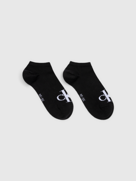 Black 2 Pack Sneaker Socks  Women