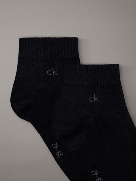 Black 3 Pack Soft Cotton Stretch Ankle Socks  Men
