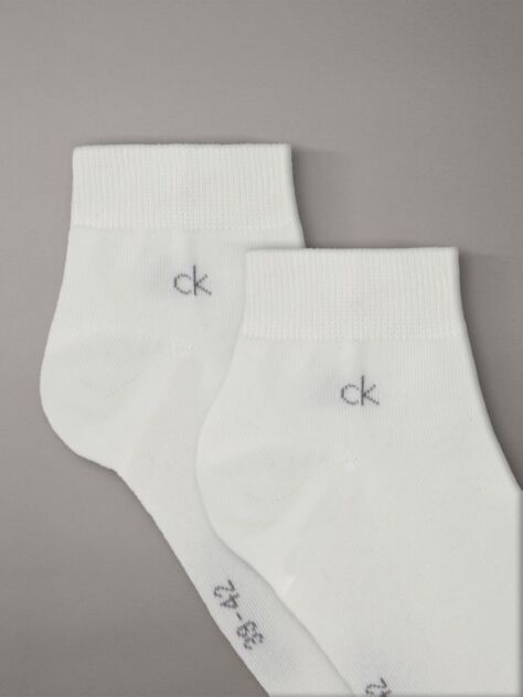 White 3 Pack Soft Cotton Stretch Ankle Socks  Men