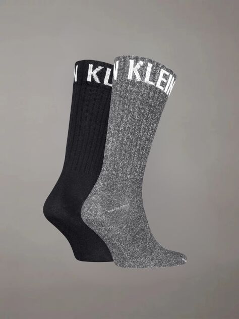Multi 2 Pack Crew Socks   Men
