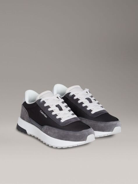 Grey Low Cut Sneakers  Men