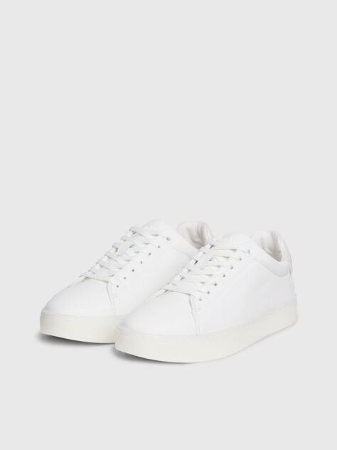 Λευκό Δετά Sneakers  Γυναίκα