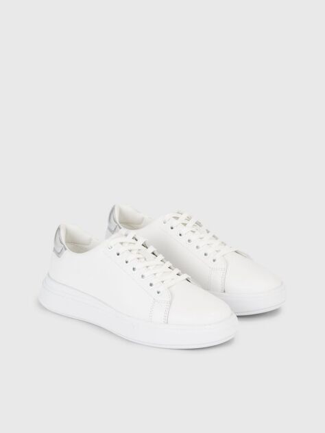 Λευκό Δερμάτινα Sneakers  Γυναίκα