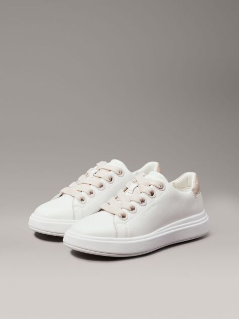 Λευκό Δερμάτινα Sneakers  Γυναίκα