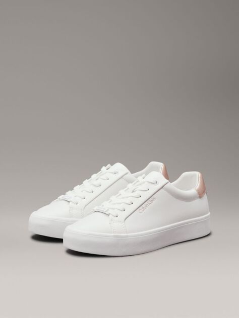 Λευκό Δερμάτινα Sneakers  Γυναίκα