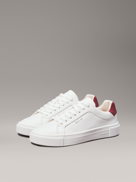 Λευκό Δερμάτινα Sneakers  Γυναίκα