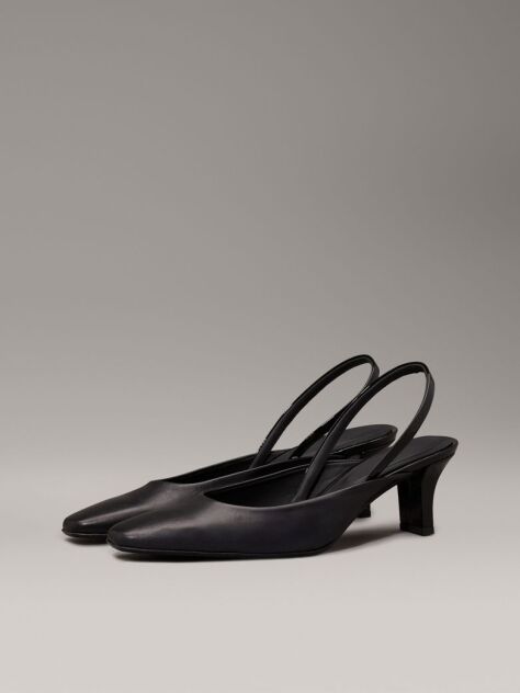 Black Slingback Pumps  Women
