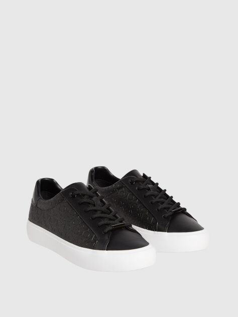 Black Logo Trainers  Women